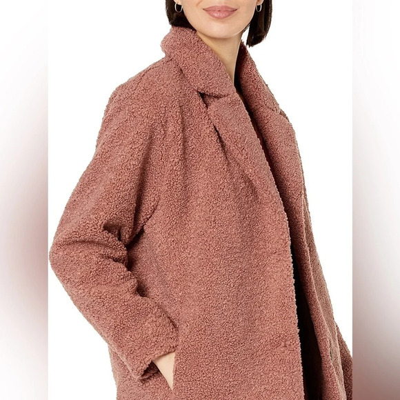 Daily Ritual Oversized Teddy Bear Fleece Jacket Size Large - Picture 4 of 11